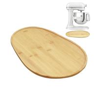 Poussoir de mixeur de cuisine - Base en bois pour la préparation des aliments, compatible avec les mixeurs de 5 à 8 litres | Plate-forme de travail robuste et lisse, 38,7 x 27,5 x 1 cm, accessoires
