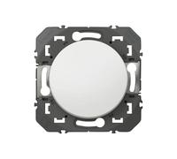 LEGRAND | Bouton-Poussoir 6A - Blanc - Composable, Connexion Rapide Sans Outil, Compatible Avec Plaques De Finition Personnalisables, Design Moderne Et Simple