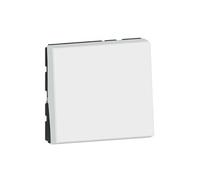 Poussoir inverseur à voyant 6A 250V blanc - - 073042