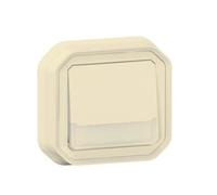 Legrand - Poussoir inverseur lumineux encastré Plexo IP55 - beige beige