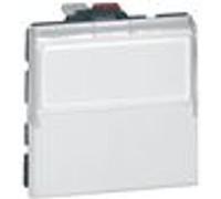 Poussoir inverseur MOSAIC avec porte étiquette LEGRAND 077043