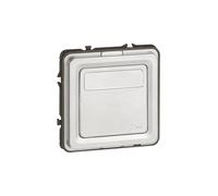 Poussoir inverseur repérable NO-NF 6A 230V~ Soliroc IK10 IP55 - 77843 - Legrand