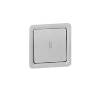 Poussoir inverseur témoin NO 6A 230V~ Soliroc IK10 IP55 - 77844 - Legrand