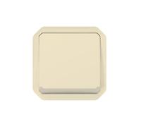 Legrand Bouton poussoir Plexo 069826l inverseur NO/NC lumineux beige composable