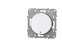 Schneider Electric Bouton-poussoir ODACE S520276 – LED lumineux bleu 10A