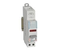 Legrand Poussoir modulaire double fonction contact 1 NF avec voyant LED rouge 110-400V - 1 module
