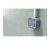 Poussoir NO lumineux composable avec enjoliveur - étanche - anthracite - Plexo LEGRAND