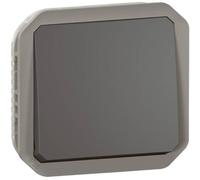 Poussoir No-nf Plexo Composable Anthracite Legrand 069841l
