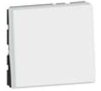 Poussoir ou poussoir inverseur MOSAIC EASY-LED 6A 250V - LEGRAND - 077040L Noir G