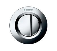 Geberit plaque - * 115.945 com. Pneu est.2 puls. bco