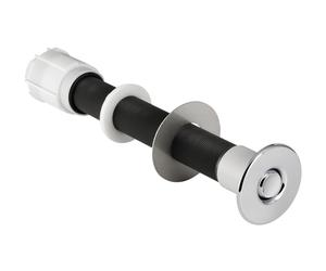 Poussoir pneumatique souple touche inviolable chromé GEBERIT 115.943.21.1