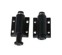 Poussoir Porte Placard Lot de 20 loquets magnétiques invisibles for armoire, poussoir for ouvrir, loquet tactile for porte placard(Black)