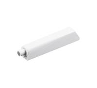 Poussoir Porte Placard Lot de 4 loquets magnétiques invisibles for armoire, bouton-poussoir for ouvrir la porte du tiroir l'armoire, amortisseur tactile(White)