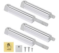 Poussoir Push to Open Jiayi Lot de 4 Aimant Poussoir Porte Placard | Pousser Latch Pour Tiroir Aimant Porte Placard Loquet Fermetures Push Open Latch pour Appuyer et Ouvrir des Portes