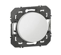 Poussoir simple dooxie 6A 250V~ finition blanc - 600004 - Legrand
