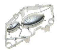 POUSSOIR START/STOP GRIS POUR MICRO ONDES WHIRLPOOL - 481241258973