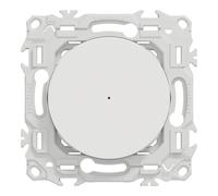 Poussoir variateur connecté zigbee 1 poste Schneider Electric Wiser Odace blanc