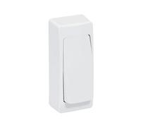 Poussoir version étroite appareillage saillie blanc LEGRAND 097609
