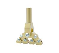 Poussoirs d'instruments de musique acoustiques électriques pour guitare - Poussoirs de fractales de guitare - Tête de pression - Différents rayons - Courbures de touche