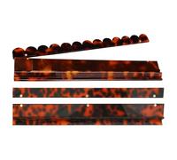 Poussoirs Mahjong - Alignement magnétique interne, rail de stabilité de 44,5 x 6,5 cm, construction en acrylique transparent avec mouvement constant | Rack de jeu de table pour les amateurs de jeux de