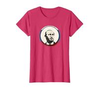 Poutine Drapeau du président Russe - Boss T-Shirt, Femme, Rouge Chiné, 3XL