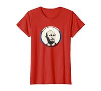 Poutine Drapeau du président Russe - Boss T-Shirt, Femme, Rouge, XS