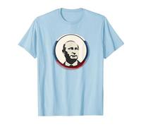 Poutine Drapeau du président Russe - Boss T-Shirt, Homme, Bleu Céleste, XXL