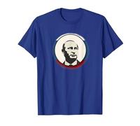 Poutine Drapeau du président Russe - Boss T-Shirt, Homme, Bleu Royal, L