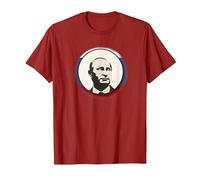 Poutine Drapeau du président Russe - Boss T-Shirt, Homme, Canneberge, 3XL