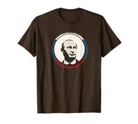 Poutine Drapeau du président Russe - Boss T-Shirt, Homme, Marron, 3XL