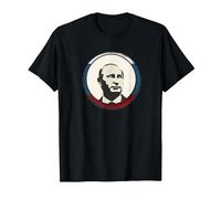 Poutine Drapeau du président Russe - Boss T-Shirt, Homme, Noir, XL
