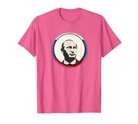 Poutine Drapeau du président Russe - Boss T-Shirt, Homme, Rose Chiné, L