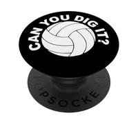 Pouvez-Vous Le Volleyball Creuser PopSockets PopGrip Adhésif
