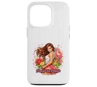 Pouvoir dans Les pétales Art de la Force féminine Coque pour iPhone 13 Pro