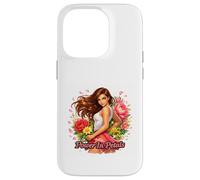 Pouvoir dans Les pétales Art de la Force féminine Coque pour iPhone 14 Pro