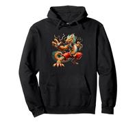 Pouvoir Mythique du Dragon féroce Sweat à Capuche