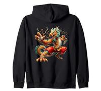 Pouvoir Mythique du Dragon féroce Sweat à Capuche