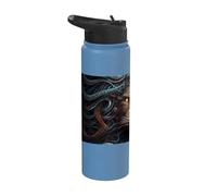 Pouvoir royal du lion Stainless Steel Insulated Water Bottle