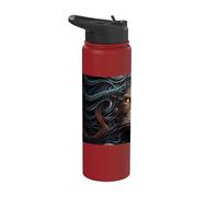 Pouvoir royal du lion Stainless Steel Insulated Water Bottle
