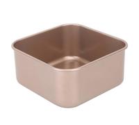 Poux à gâteau carré profond, carré de boulangerie carrée sans bâton en acier en carbone en acier à pâtisserie Plat de cuisson empilable pour pain à gâteau (Extra Large 32.7 X 24.4 X 31.5in)