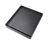 Poux de grille de cuisinière en manche - plateau de cuisine en barbecue antiadhésif, à chaleur cannelée | Assiette de grill de cuisine compacte, idéale pour la torréfaction, la saisie, idéale