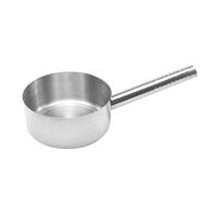 Poux de lait en acier inoxydable petite sauce avec poignée résistante à la chaleur pour le restaurant de cuisine à induction Restaurant en acier inoxydable durable 450g (2,5 kg 18,5x8,5x22,5 cm)