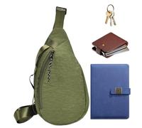 Poux de Voyage, Femmes Fanny Pack,STACTES RÉGLABLES PACHE DE Chose Multi-POGDE - Sac de Messager de Mode, Porte-téléphone de Voyage pour la randonnée, Le vélo, Le Camping