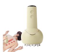 Poux électriques, masseur de chauffage pour le muscle apaisant, rechargeable sans fil avec une intensité réglable, un équipement de massage pour la thérapie corporelle complète, les jambes, les bras e