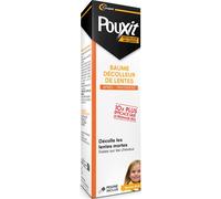 Pouxit Baume décolleur de lentes – Peigne inclus – 10 fois plus efficace – 100 g