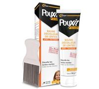 Pouxit Baume décolleur de lentes – Peigne inclus – 10 fois plus efficace – 100 g