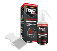POUXIT - Flash - Lotion spray anti-poux et lentes - 100% Efficace* - Nouvelle formule - Agit en 1 application de 5 minutes seulement* - Traitement du cuir chevelu - 200 ml