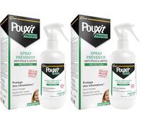 POUXIT - Spray préventif anti-poux - Protège des infestations1 - Sans rinçage - Protection anti-poux - 200 ml (Lot de 2)