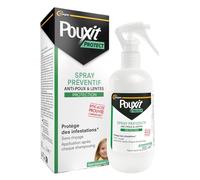 POUXIT - Spray préventif anti-poux - Sans rinçage - 200 ml | Protège des infestations de poux* - Sans rinçage - Protection préventive anti-poux