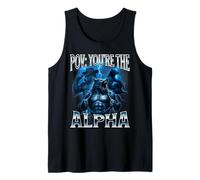 POV You're The Alpha Male Wolf Meme Cringy Débardeur